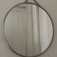 Round barber mirror