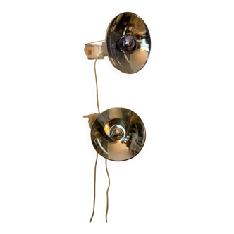 Pair of designer spotlights