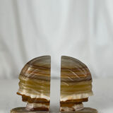 Onyx bookends