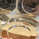 6 Vintage Silver-Plated Metal Plates and Dishes