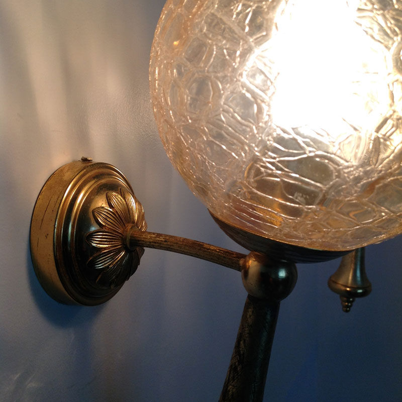 Pair of vintage gold sconces