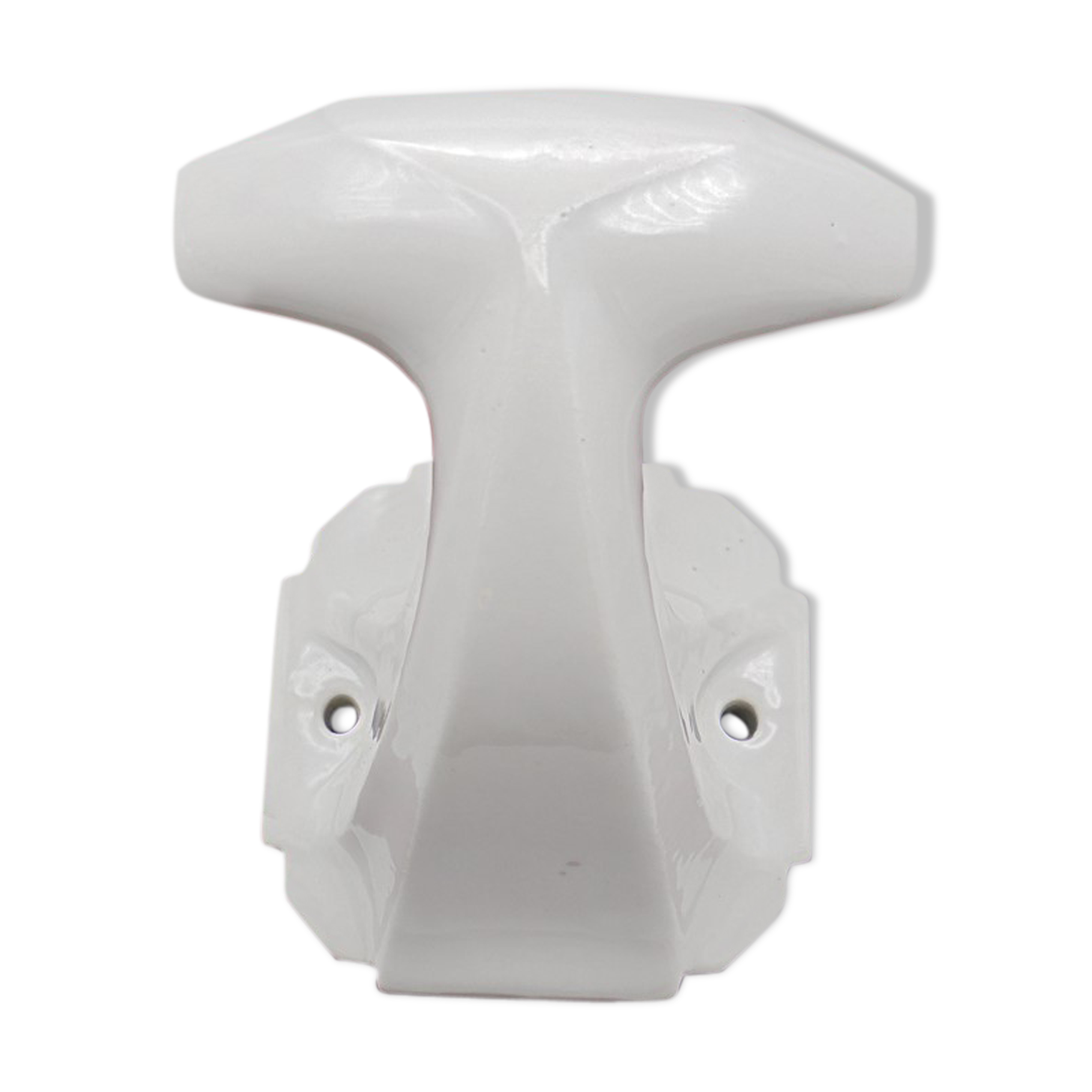 Porcelain coat hook