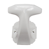 Porcelain coat hook
