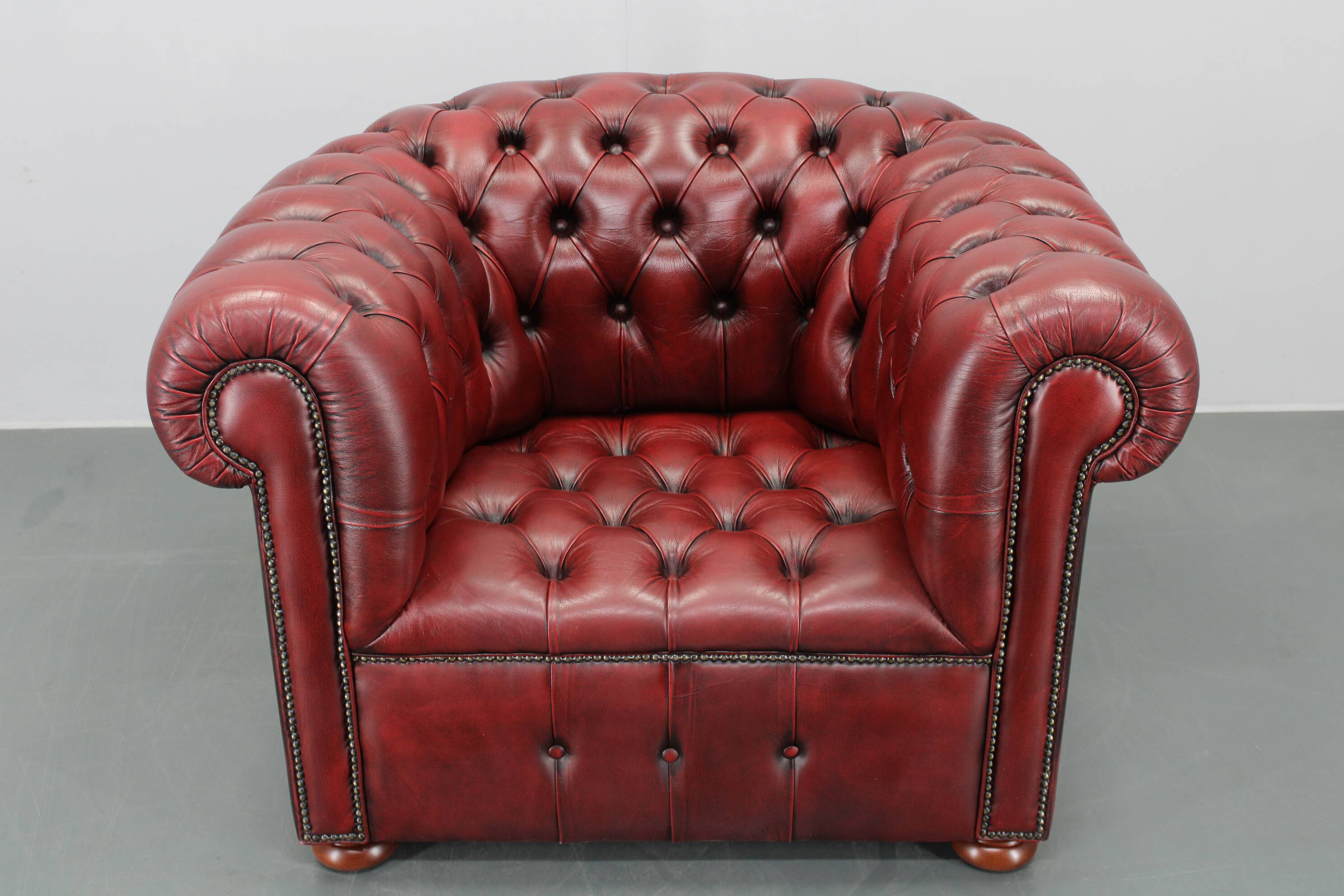 Fauteuil en cuir vintage, Tchécoslovaquie