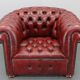 Fauteuil en cuir vintage, Tchécoslovaquie