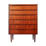 6 Scandinavian teak drawers