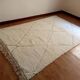 Berber rug - Beni Ouarain style - diamond pattern - handwoven wool - 252 x 162 cm