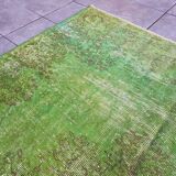 Green Vintage Turkish Rug sku v711