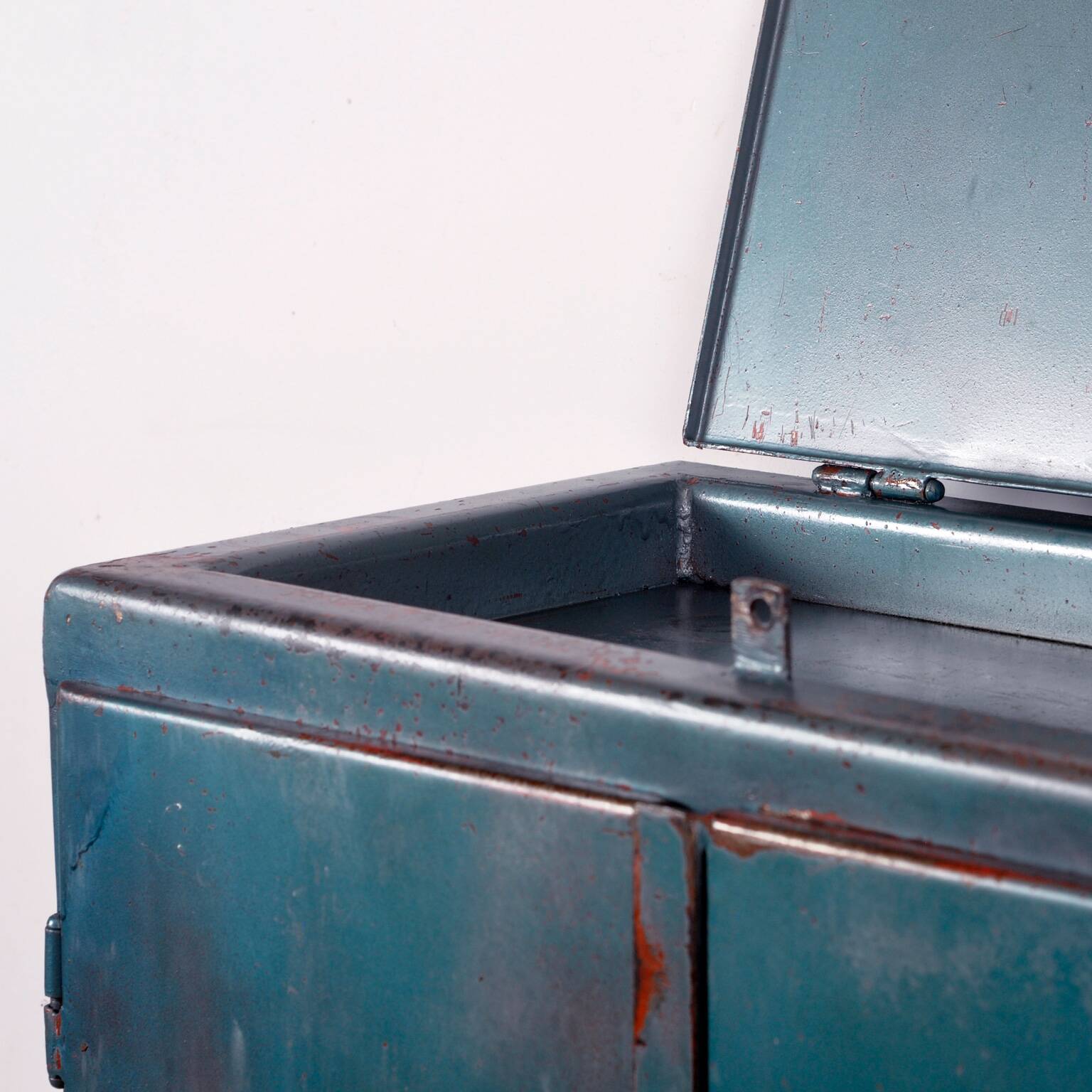 Industrial iron cabinet, 1960s