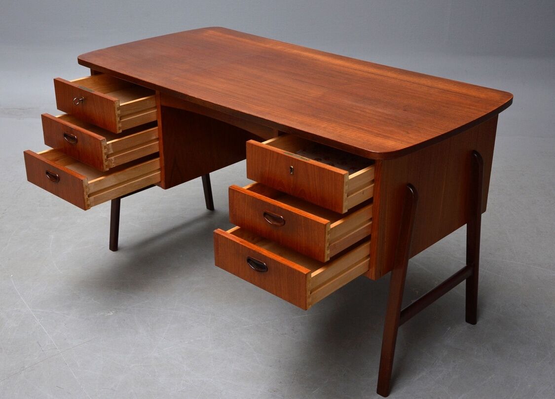 Danish teak desk
