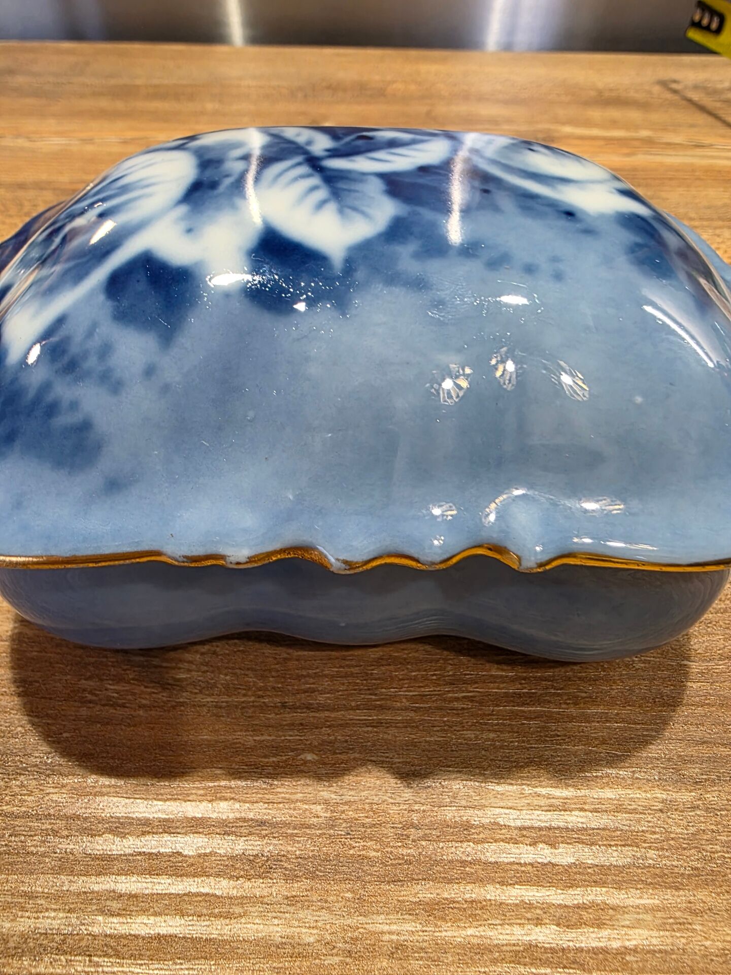Jewellery box / Antique Limoges porcelain box "Pallas"