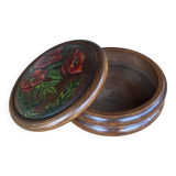 Boite en bois tourné main