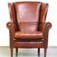 Beautiful classic sheepskin armchair with a beautiful appearance and a comfortable seat