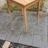 Old table made of raw wood