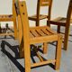 4 designer chairs attributed to André Sornay from the 60s