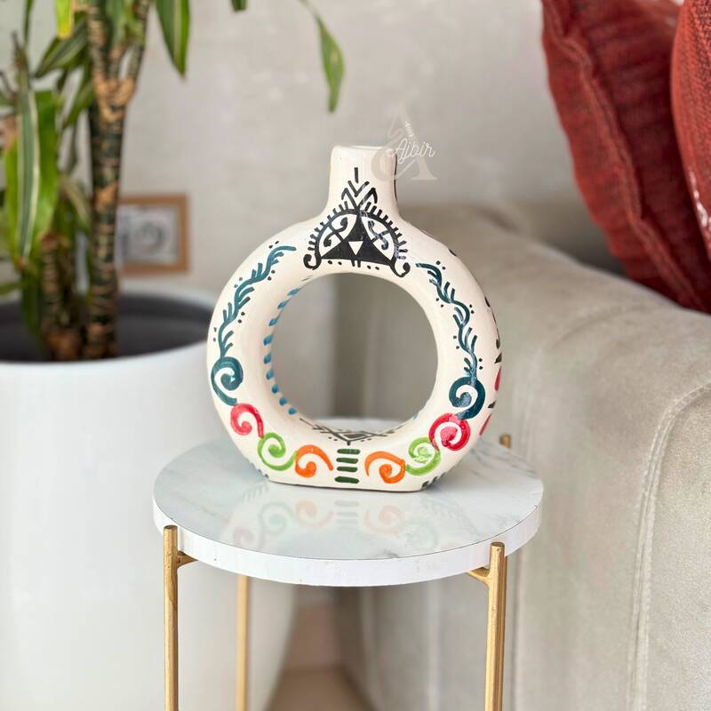 Handmade ceramic vase