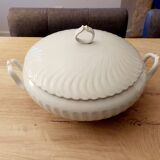Limoges porcelain soup tureen - Tharaud - Sillage model