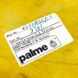 Very Large Mid Century Floral Murano Glass Flush Mount/Ceiling Light By Ernst Palme, Germany, 1970s