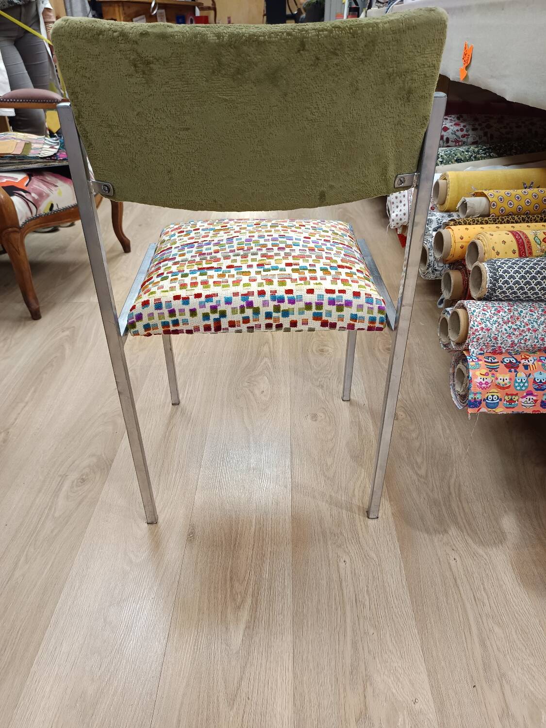 Vintage harlequin chair