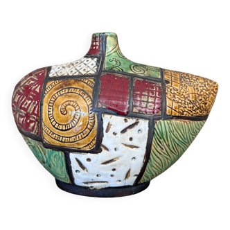 “African” ceramic vase