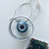 Lamp in enamelled sandstone