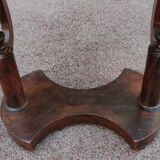 Dressing table empire 19th cty style in mahogany