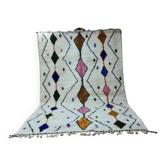 Azilal Colorful Berber Rug 300x200cm – Soft Wool & Geometric Patterns