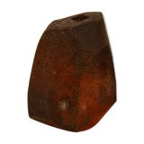 Sandstone sculptural vase