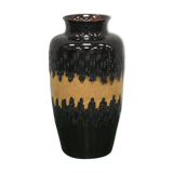 Vintage brown floor vase