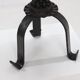 Brutalist Sculptural Wrought Iron Candle Holder 1960s