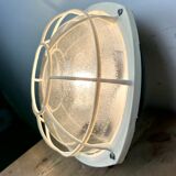 Industrial bakelite wall or ceiling light from Elektrosvit, 1980s