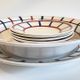 Set of 7 ceramic dishes hbcm béarn france
