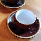 Lot de 2 tasses à café "bistrot"