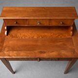 Small antique desk with a tiered design – solid wood – Louis-Philippe style / 19th century