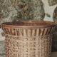 Cache pot en rotin