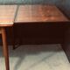 Mid-century danish rosewood extending table.