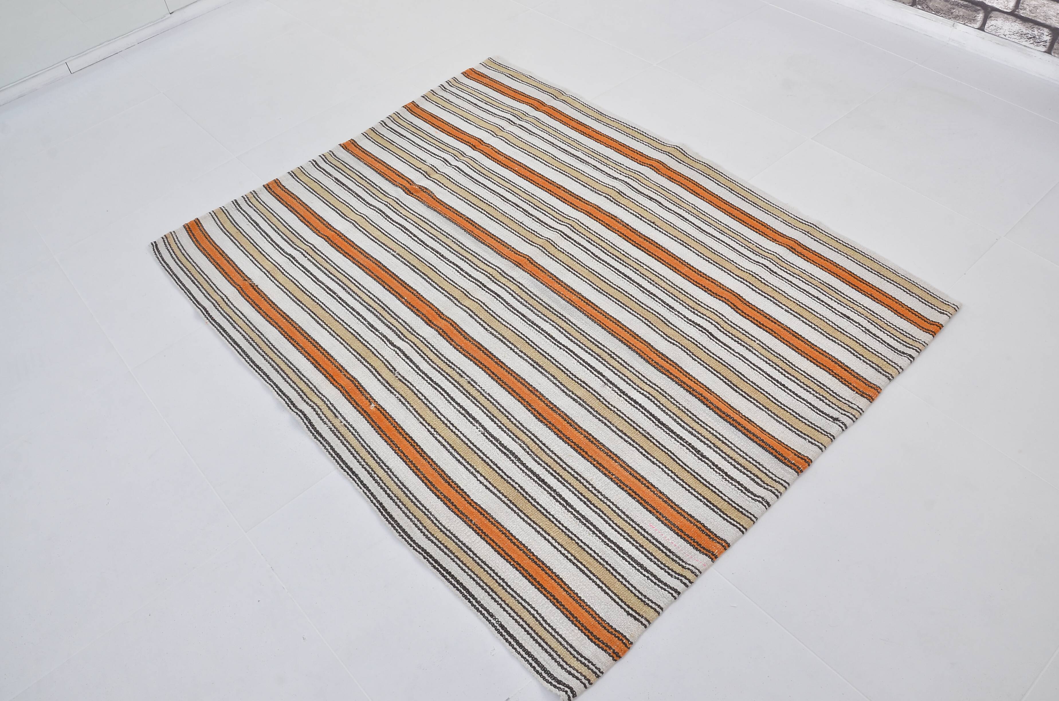 Oushak Handwoven Decorative Hemp Kilim SKU 3668