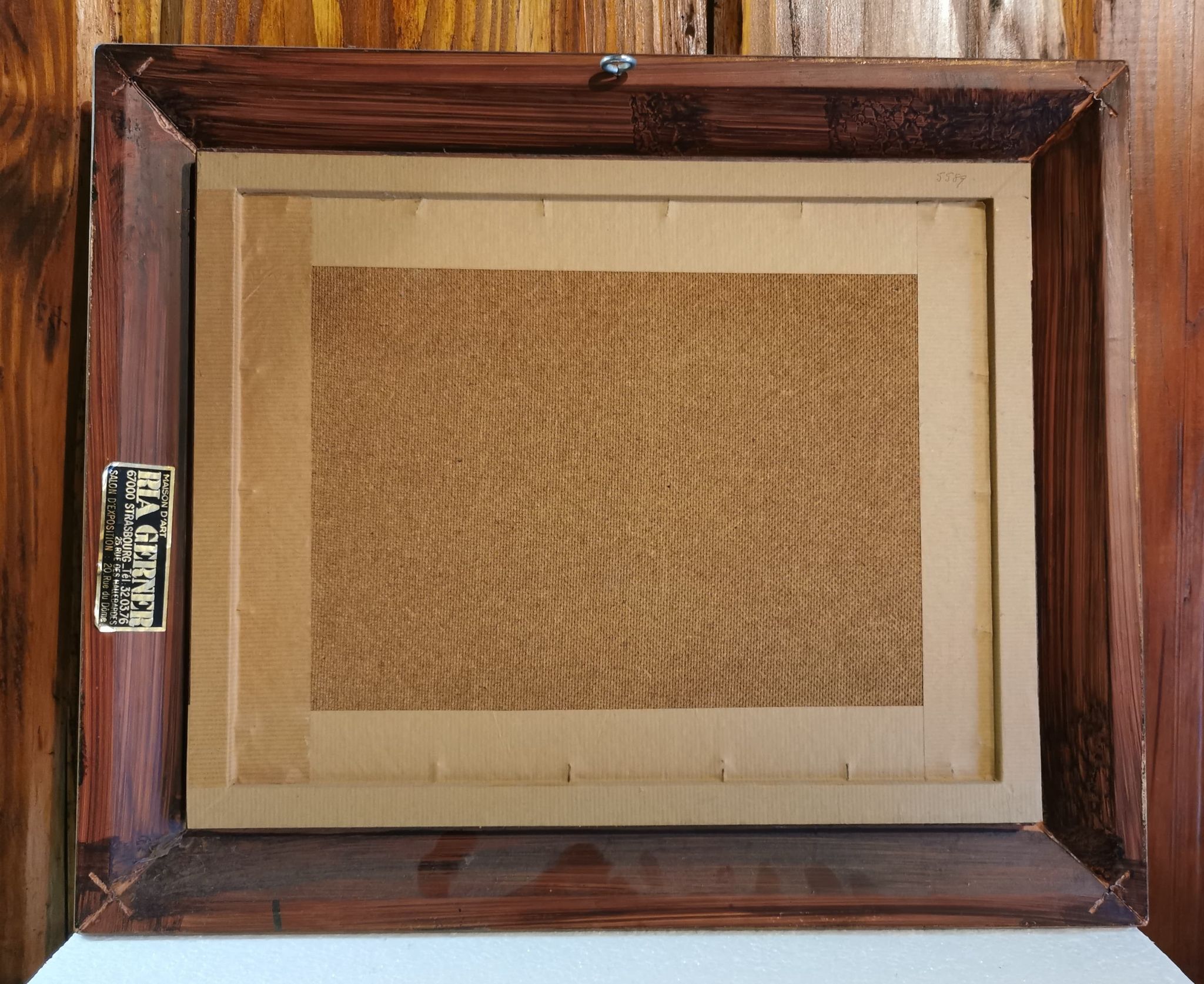 Wooden frame board
