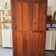 Antique pine wardrobe - Parisian vintage style
