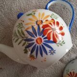 Teapot and cup