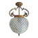 Art Deco luminaire, antique chandelier
