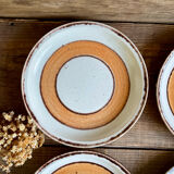 6 vintage Gien plates