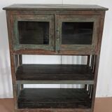 Old cupboard burmese teak shelf