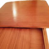 Dining table from the 65/66 period in solid teak.