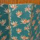 Large vintage fabric screen