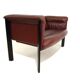 Poltrona Frau Interlude leather bench 2 seater by Marco Zanuso