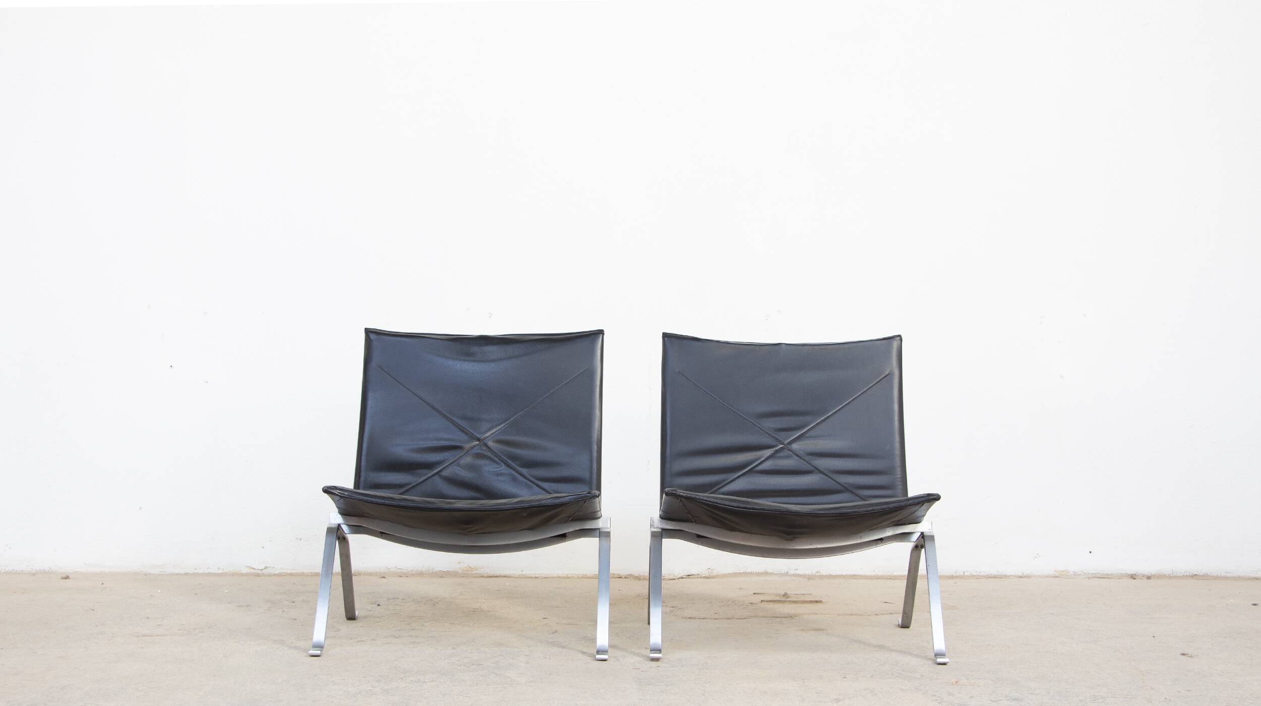 Poul Kjaerholm PK 22 chairs for Fritz Hansen
