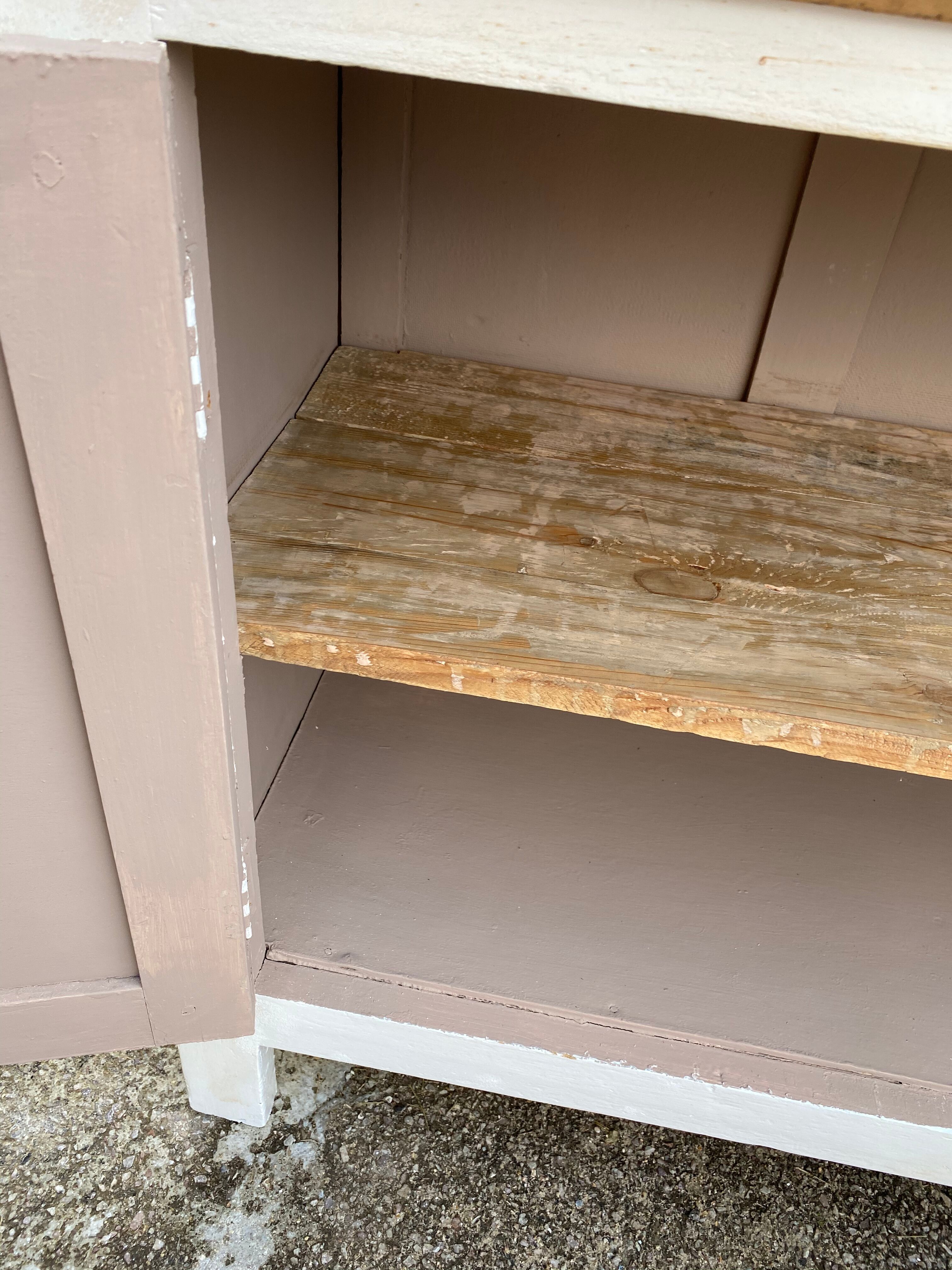 Parisian buffet patinated