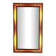 A large backlit mirror, Denmark 1960s.