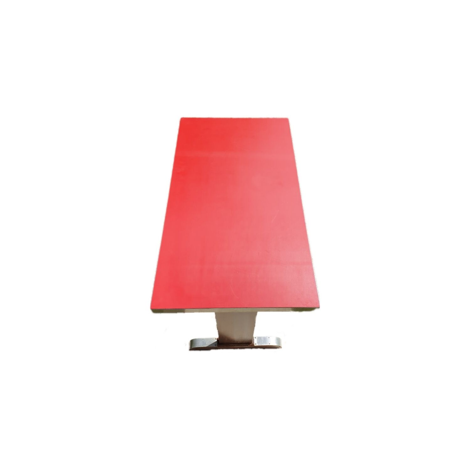 30s/40s bistro table in red formica